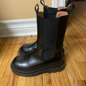 Peppermayo Black Chunky Boots